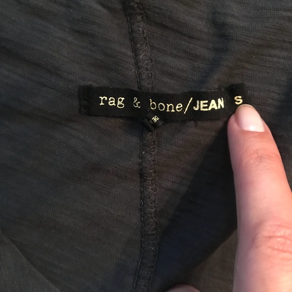 SOLD - Rag & Bone cuffed-sleeve T-shirt - Picture 3 of 5